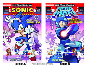 Sonic the Hedgehog/Mega Man (Free Comic Book Day 2013)