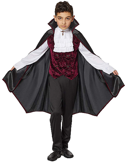 Kids Vampire Costume - Deluxe - Spirithalloween.com