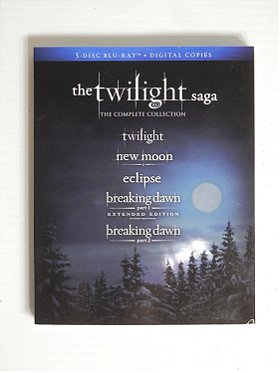 The Twilight Saga: The Complete Collection (5-Disc Blu-ray + Digital Copies)