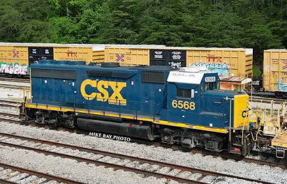CSX GP40-3