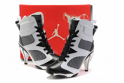 Nike Air Jordan VI 6 Heels White/Black