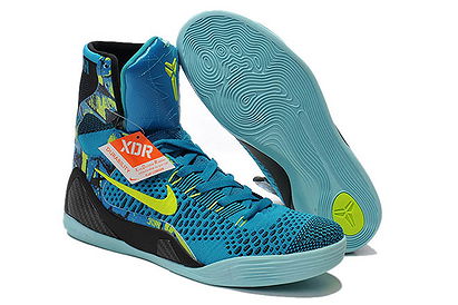 Neon Turquoise and Volt - Kobe 9 Elite 