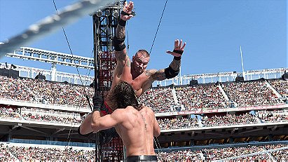 Seth Rollins vs. Randy Orton (WWE, Wrestlemania 31)