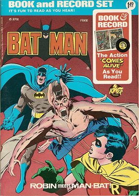 Batman: Robin Meets Man-Bat! [Book and Record Set]
