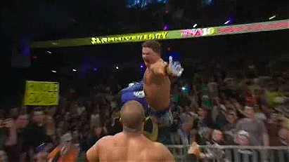 AJ Styles & Kurt Angle vs. Christopher Daniels & Kazarian (TNA, Slammiversary 2012)
