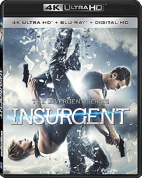 The Divergent Series: Insurgent [4K Ultra HD + Blu-ray + Digital HD]