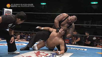 Kota Ibushi vs. Bad Luck Fale (NJPW, G1 Climax 25 Day 13)