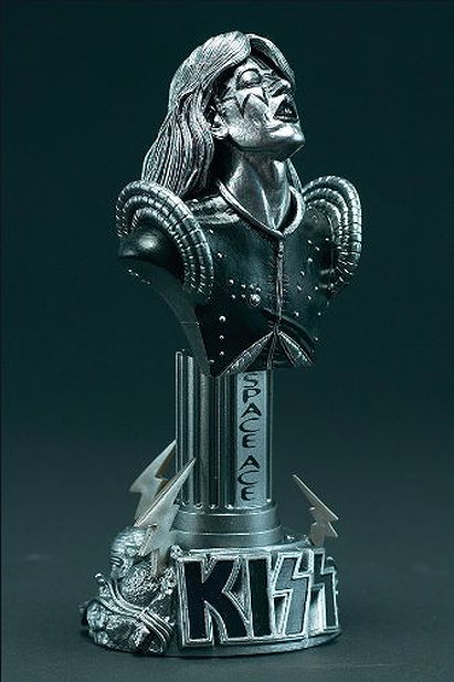 KISS Ace Frehley Bust Statuette Pewter Variant