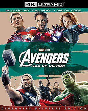 Avengers: Age of Ultron (4K Ultra HD + Blu-ray + Digital Code)