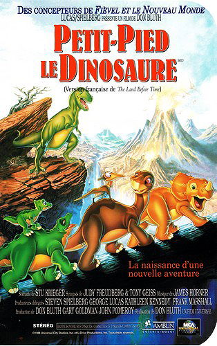 Picture Of Petit Pied Le Dinosaure Vhs