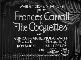 Frances Carroll  'The Coquettes'