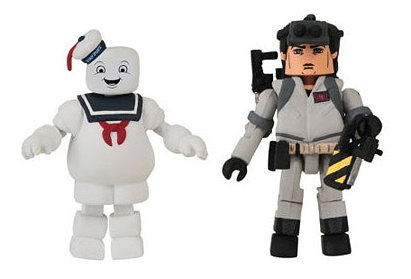 Ghostbusters Minimates: Dr. Ray Stantz & The Stay Puft Marshmallow Man
