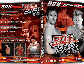 Ring of Honor - ROH Wrestling: Rising Above 2008 DVD 11.22.08 Chicago, Il