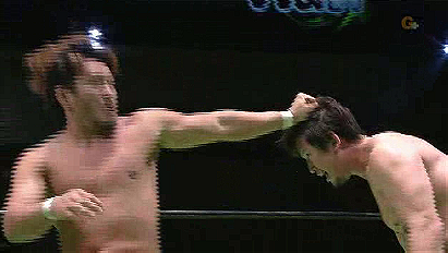 Koji Kanemoto & Tiger Mask IV vs. Naomichi Marafuji & Atsushi Aoki