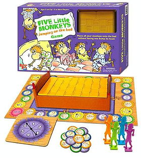 Five Little Monkeys Jumping on the Bed Game