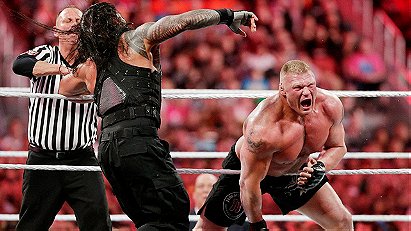 Brock Lesnar vs. Roman Reigns (WWE, Wrestlemania 31)