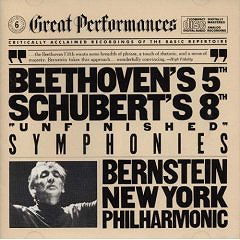 Beethoven: Synphony No. 5 in C Minor, Op. 67; Schubert: Symphony No. 8  in B Minor 'Unfinished'