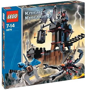 LEGO Knights' Kingdom: Scorpion Prison Cave (LEGO 8876)