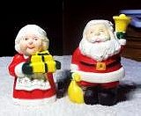 Santa and Mrs. Claus Salt & Pepper Shakers Set (Plastic) is in your collection!