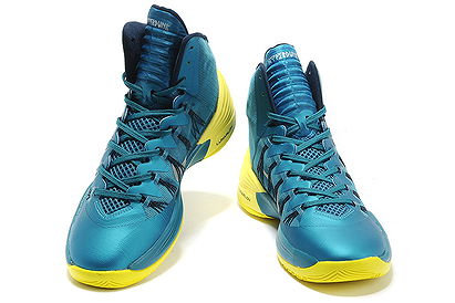 Nike Hyperdunk 2013 - Tropical Teal - Sonic Yellow Mens Sports Sneakers