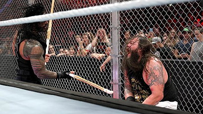Roman Reigns vs. Bray Wyatt (WWE, Hell in a Cell 2015)
