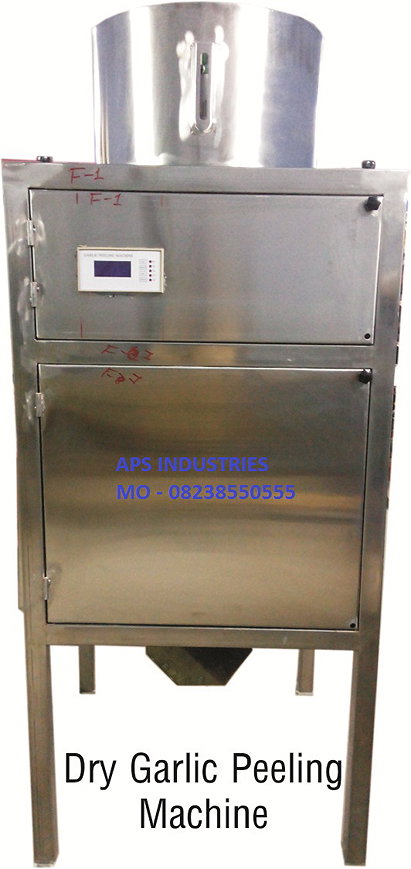 Dry Garlic Peeling Machines, Machinery in India – APS Industries