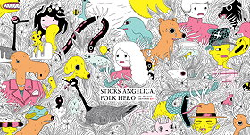 Sticks Angelica, Folk Hero