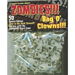 Zombies!!! Bag o' Clowns!!! Glow in the Dark Clowns!!!