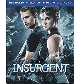 The Divergent Series: Insurgent Steelbook Blu-Ray 3D, Blu-Ray, DVD, & Digital HD