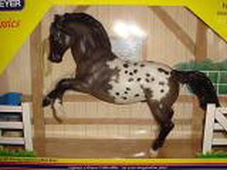 Breyer Classic Rearing Stallion blue roan Appaloosa is in your collection!
