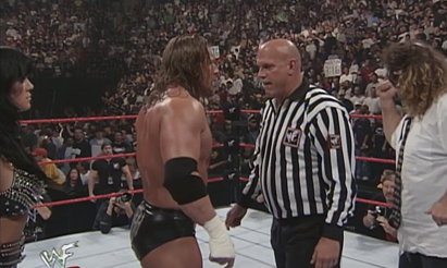 Mankind vs. Triple H vs. Steve Austin (1999/08/22)