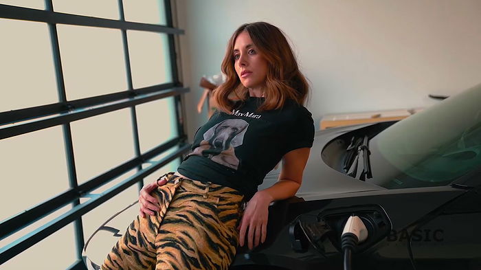 Alison Brie - Basic Magazine Photoshoot BTS