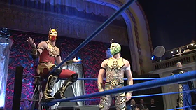 Jigsaw, The Shard & The Swarm (deviANT & Soldier Ant) vs. Mike Quackenbush & The Colony (assailANT, 