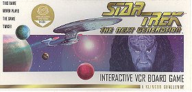 Star Trek: The Next Generation: A Klingon Challenge–Interactive VCR Board Game