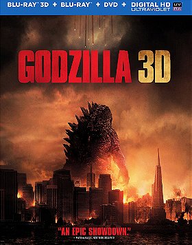 Godzilla 3D (Blu-ray 3D + Blu-ray + DVD + UltraViolet Digital Copy)