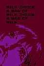 Milk inside a bag of milk inside a bag of milk