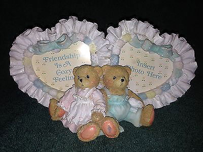 Cherished Teddies - Double Heart Shaped Photo Frame
