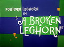 A Broken Leghorn