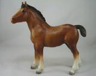 Breyer Clydesdale Foal chestnut is in your collection!