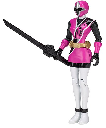 Power Rangers Ninja Steel 5-Inch Pink Ranger Action Hero Figure