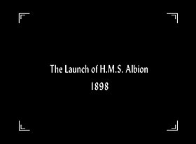 The Launch of H.M.S. Albion