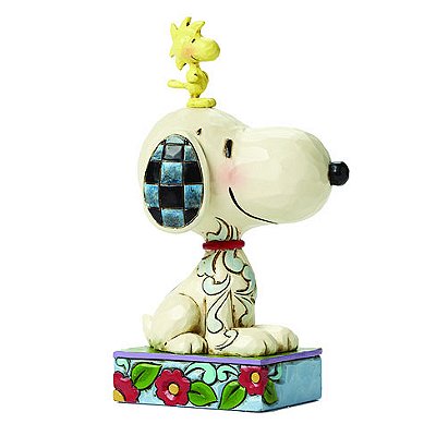 Peanuts Snoopy and Woodstock Jim Shore Statue