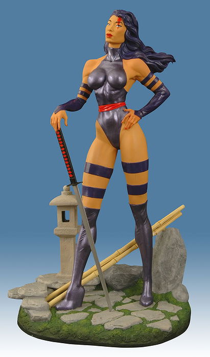 Premiere Collection Psylocke Statue