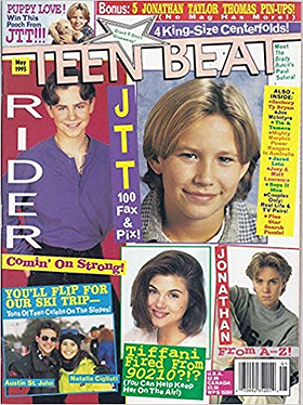 Teen Beat Magazine (May 1995 - Jonathan Taylor Thomas, Rider, Tiffani-Amber Thiessen)