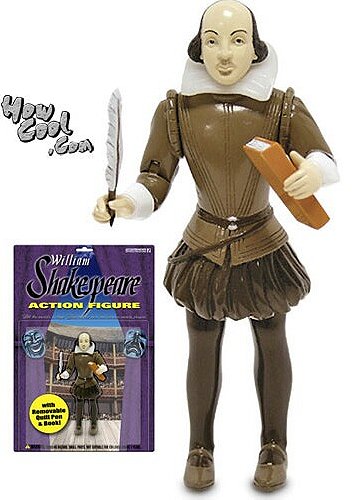 Accoutrements William Shakespeare Action Figure