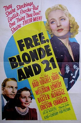 Free, Blonde and 21