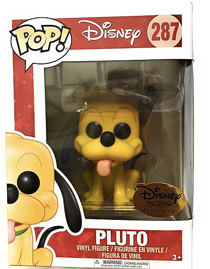 Pluto Pop! Vinyl Disney Treasures Exclusive
