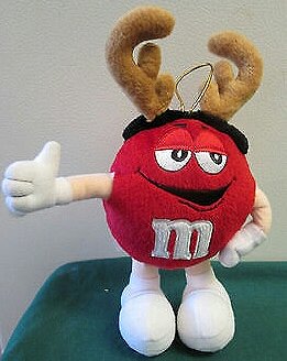 M&M's Plush Red Reindeer