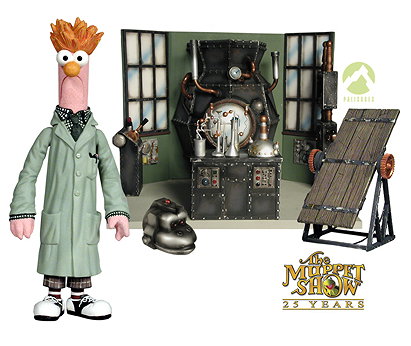 The Muppets: Beaker w/ Muppet Labs Playset