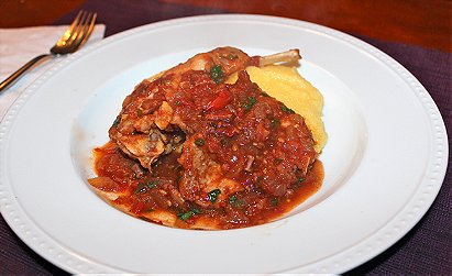 Tuscan Rabbit with Pancetta and Rosemary